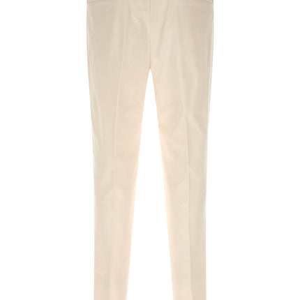 Brunello Cucinelli White Cotton Casual Pants