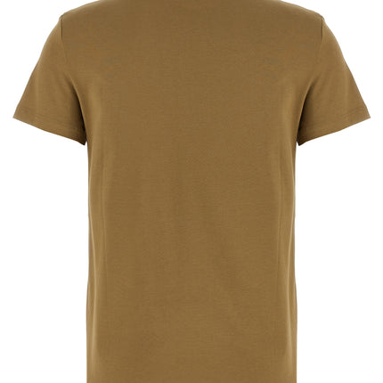 Max Mara Brown Cotton T-Shirt