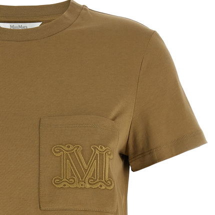 Max Mara Brown Cotton T-Shirt