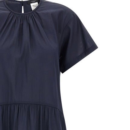 Max Mara Blue Acetate Long Dress