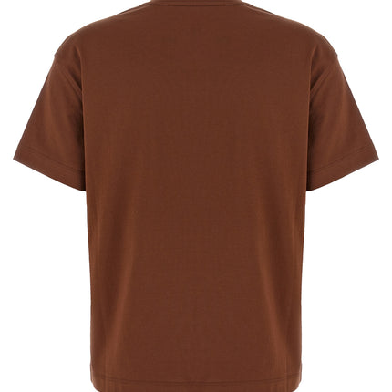 Brunello Cucinelli Brown Cotton T-Shirt