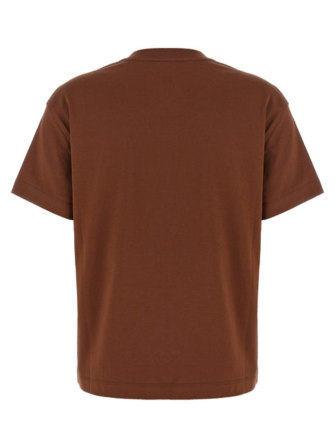 Brunello Cucinelli Brown Cotton T-Shirt