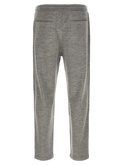 Brunello Cucinelli Gray Cashmere Joggers (Workout Pants)