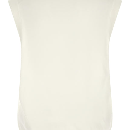 Brunello Cucinelli White Cotton Sweatshirt