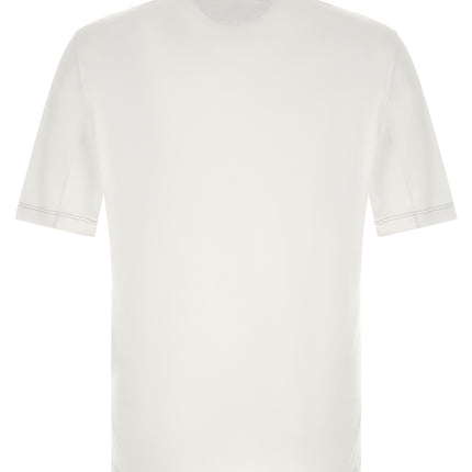 Brunello Cucinelli White Polyamide T-Shirt