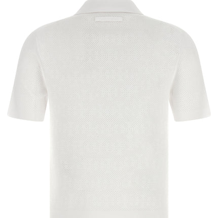 Tory Burch White Viscose Polo Shirt