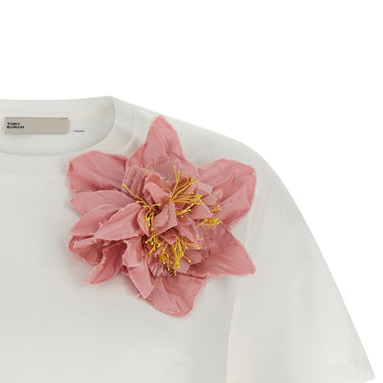 Tory Burch Multicolor Cotton T-Shirt