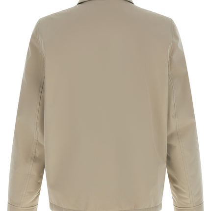 Brunello Cucinelli Gray Polyester Full-Length Jacket