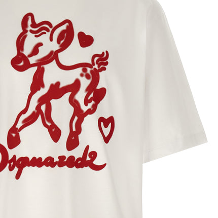 Dsquared² Multicolor Cotton T-Shirt