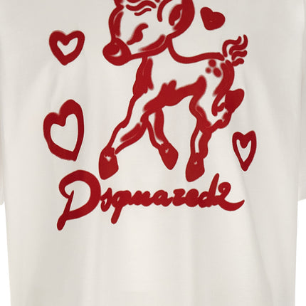 Dsquared² Multicolor Cotton T-Shirt