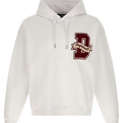 Dsquared² White Cotton Sweatshirt