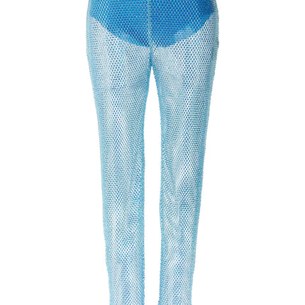 Giuseppe Di Morabito Blue Polyamide Casual Pants