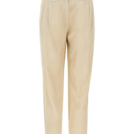 Blazé Milano Beige Viscose Dress Pants