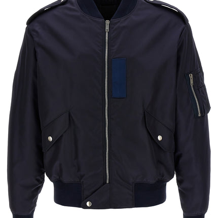 Givenchy Blue Polyamide Bomber