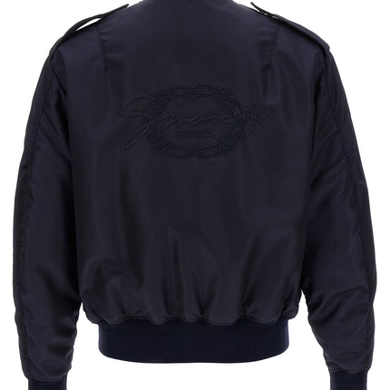 Givenchy Blue Polyamide Bomber