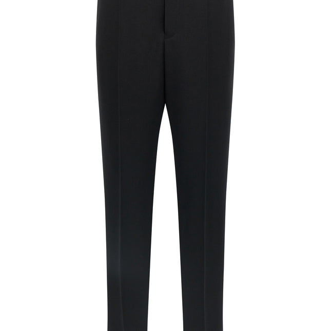 Saint Laurent Black Wool Dress Pants