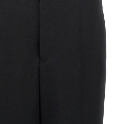 Saint Laurent Black Wool Dress Pants