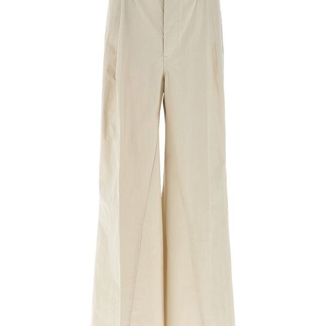 Maison Margiela Beige Cotton Casual Pants