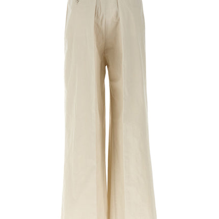 Maison Margiela Beige Cotton Casual Pants