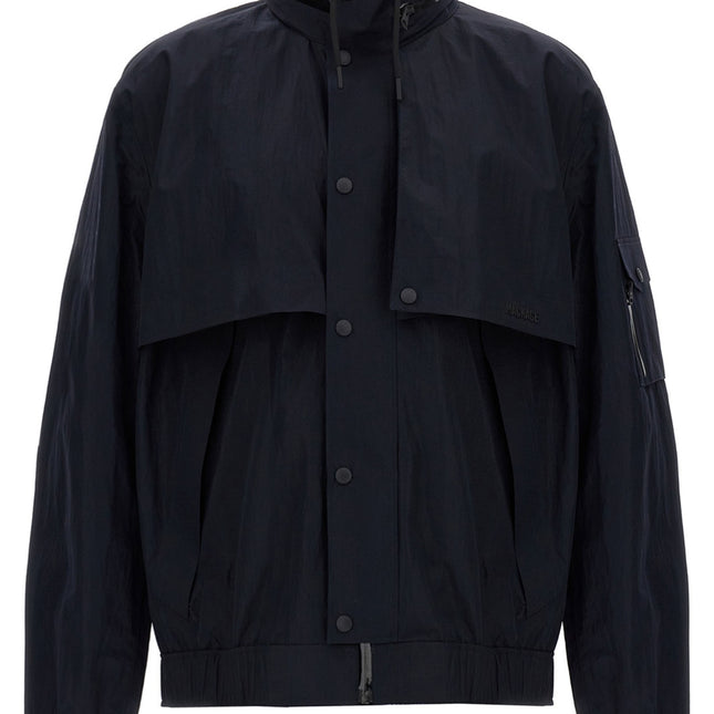 Mackage Blue Polyamide Shell Jacket