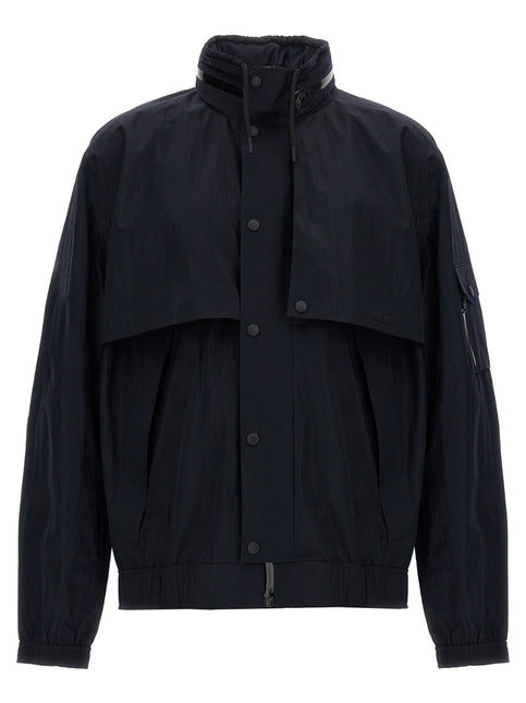 Mackage Blue Polyamide Shell Jacket