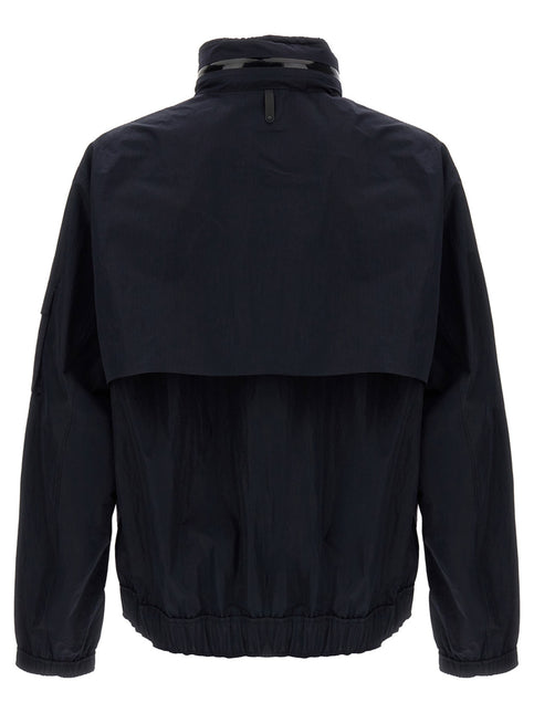 Mackage Blue Polyamide Shell Jacket