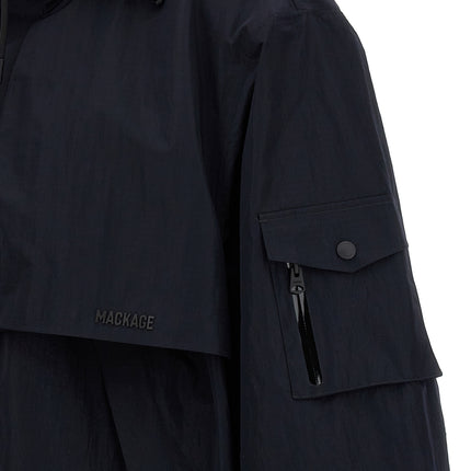 Mackage Blue Polyamide Shell Jacket