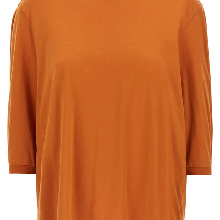 Dries Van Noten Orange Cotton T-Shirt