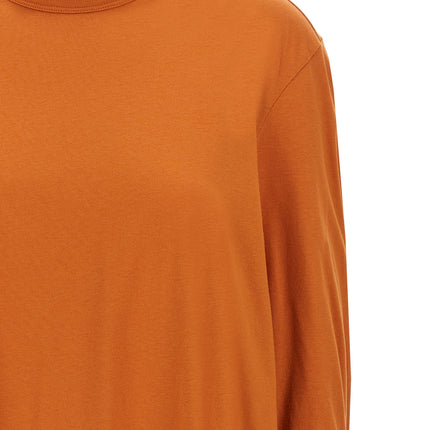 Dries Van Noten Orange Cotton T-Shirt