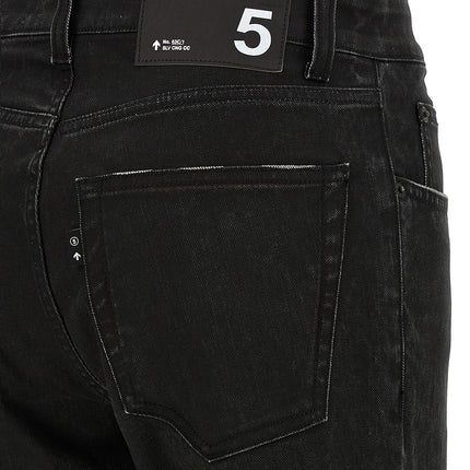 Department 5 Black Cotton Jeans Denim