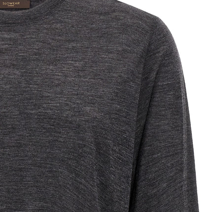 ZANONE Gray Virgin Wool Sportswear