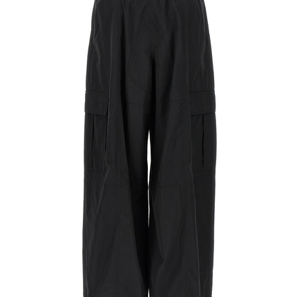 Kenzo Black Polyester Cargo Pants