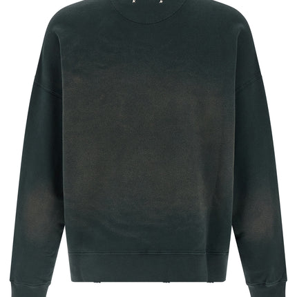 Golden Goose Black Cotton Sweatshirt