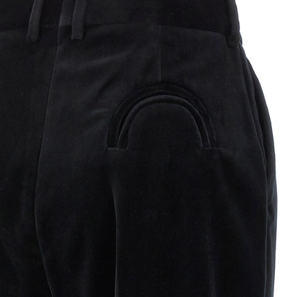 Blazé Milano Black Cotton Dress Pants