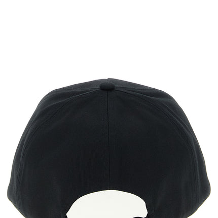 Moncler Black Cotton Cap (Baseball Hat)