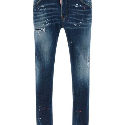 Dsquared² Blue Cotton Jeans Denim