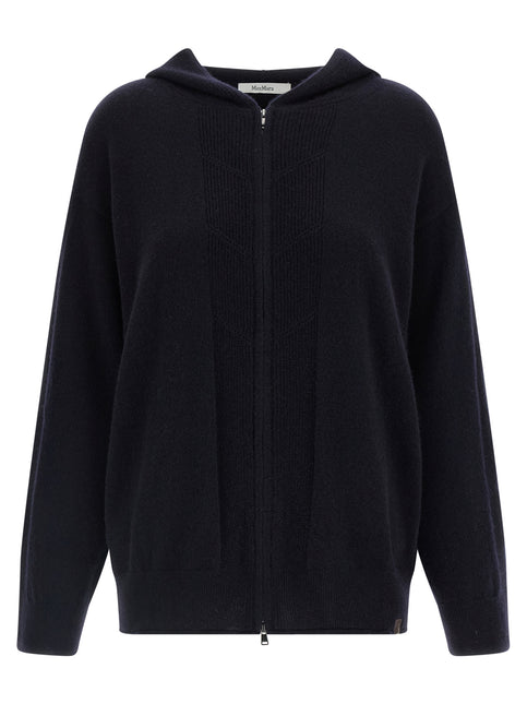 Max Mara Blue Cashmere Cardigan