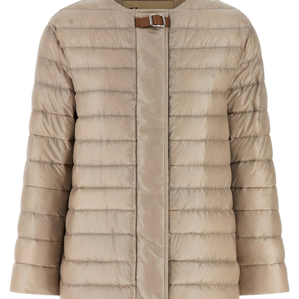 Herno Beige Polyamide Full-Length Jacket