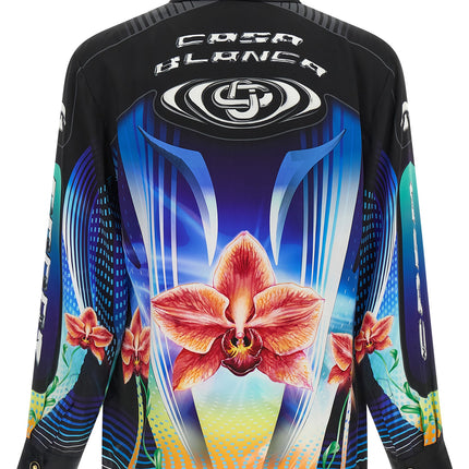 Casablanca Multicolor Silk Blouse