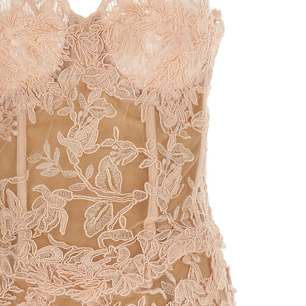 Ermanno Scervino Multicolor Polyester Midi Dress