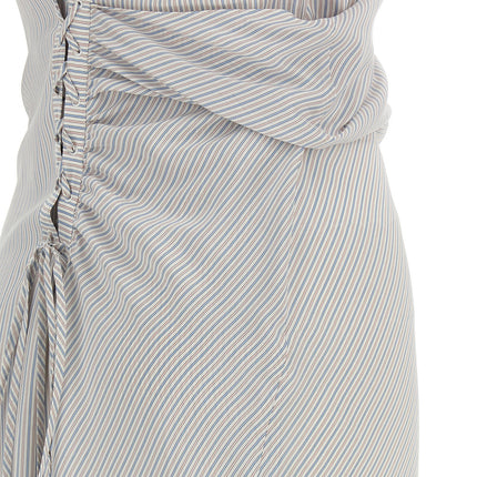 Alexander McQueen Multicolor Silk Long Dress