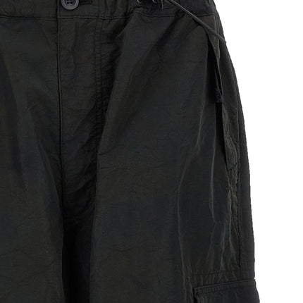 Comme Des Garçons Black Nylon Cargo Pants