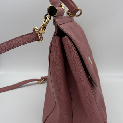 Dolce & Gabbana DOLCE & GABBANA SICILY Pink Large Handbag