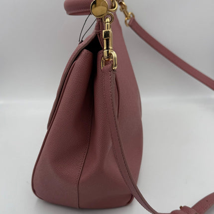 Dolce & Gabbana DOLCE & GABBANA SICILY Pink Large Handbag
