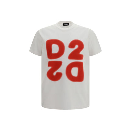 Dsquared² White Cotton T-Shirt