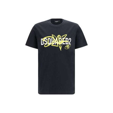 Dsquared² Black Cotton T-Shirt