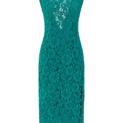 PINKO Bicolor Cotton Midi Dress