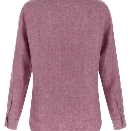 ZEGNA Multicolor Linen Polo Shirt