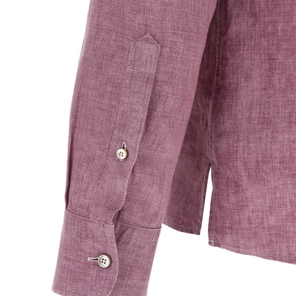 ZEGNA Multicolor Linen Polo Shirt