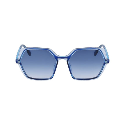 Karl Lagerfeld Blue Injected Sunglasses